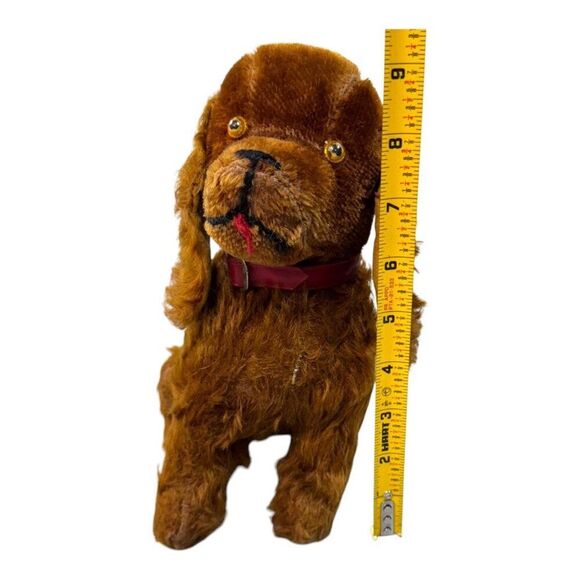 Antique Knickerbocker, "Animals Of Distinction", Mohair Cocker Spaniel 11" Rare - Picture 6 of 6